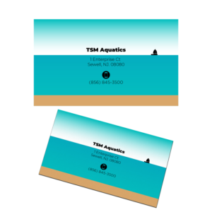 TSM Aquatics   business card | Diseño de Tarjeta de Presentación por Arun 25