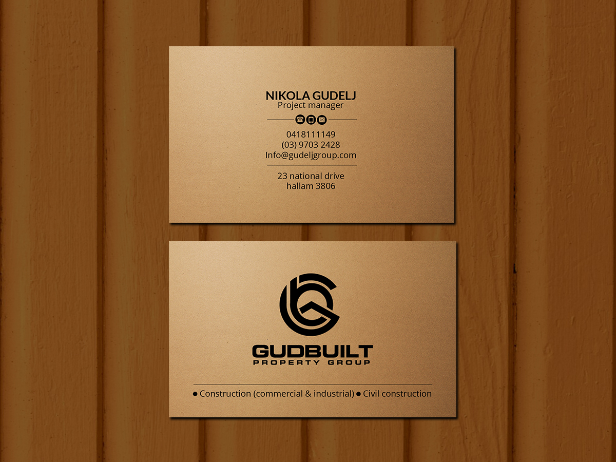 Business Card Design by Creations Box 2015 for this project | Design #22114043