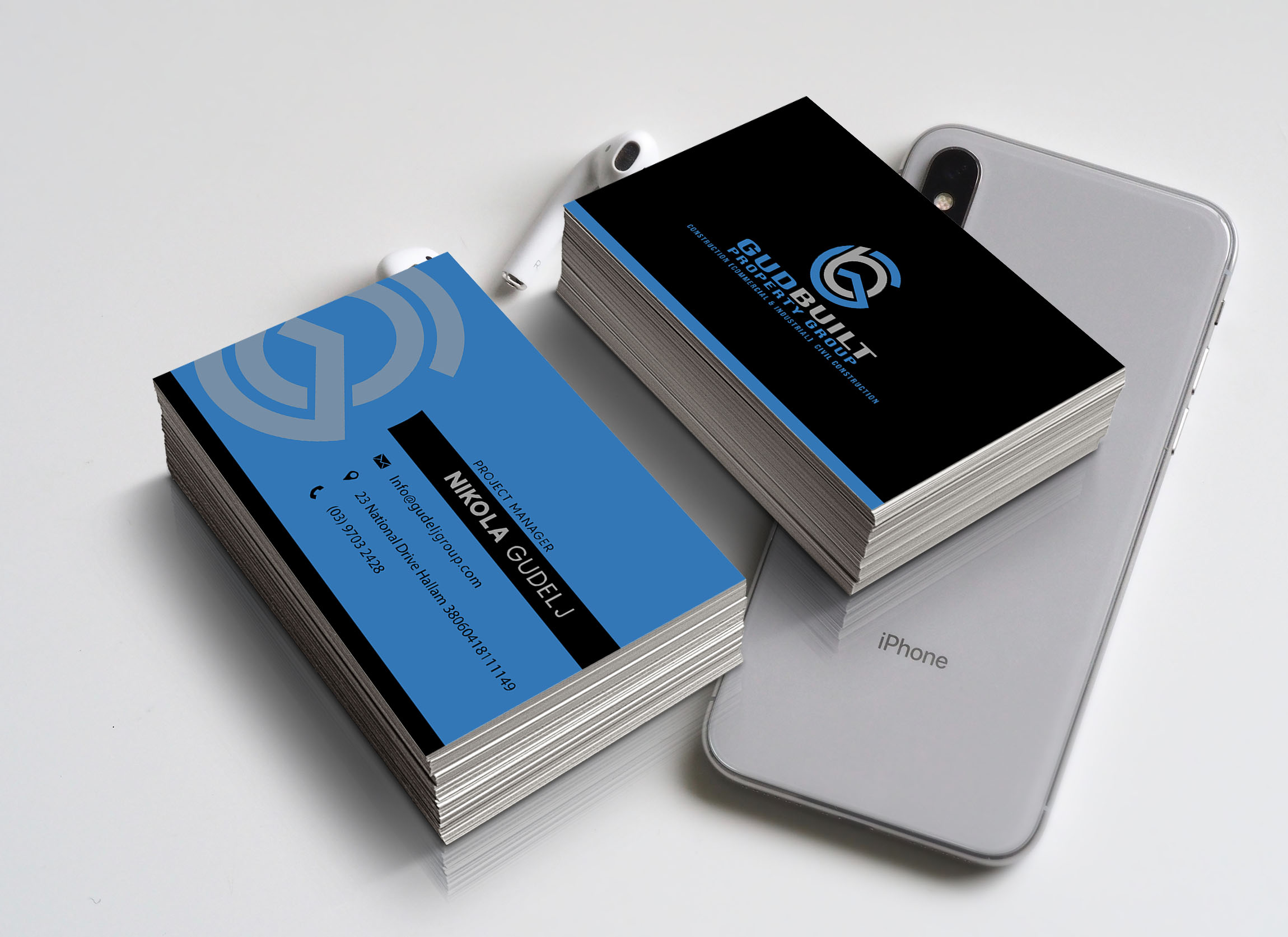 Business Card Design by Blvck for this project | Design #22109423