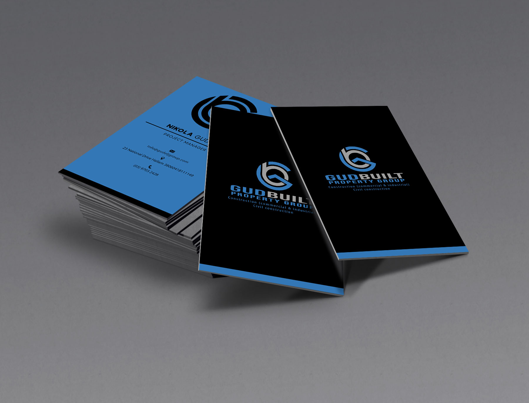 Business Card Design by Blvck for this project | Design #22109540