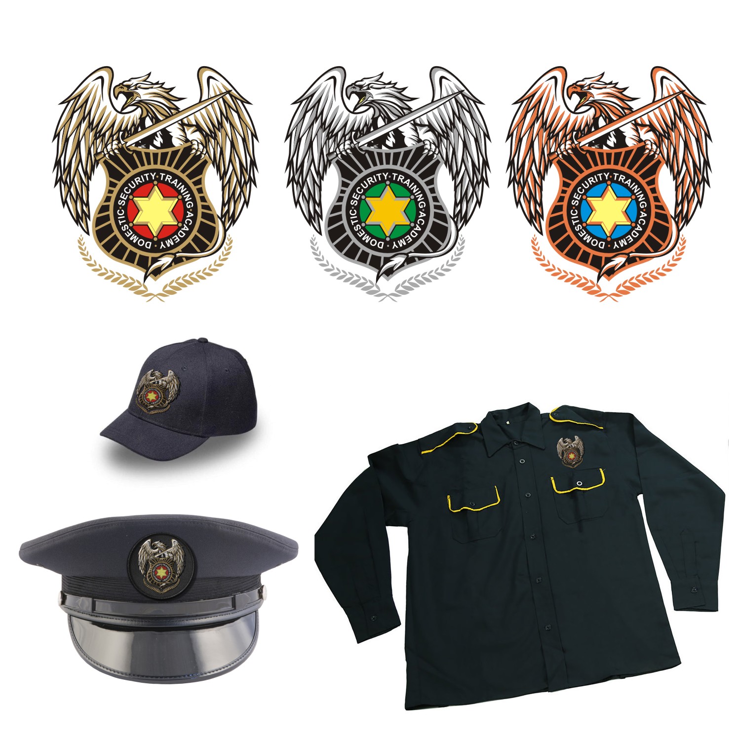 Logo-Design von Suwaji Suwaji für DOMESTIC SECURITY TRAINING ACADEMY | Design #22146933