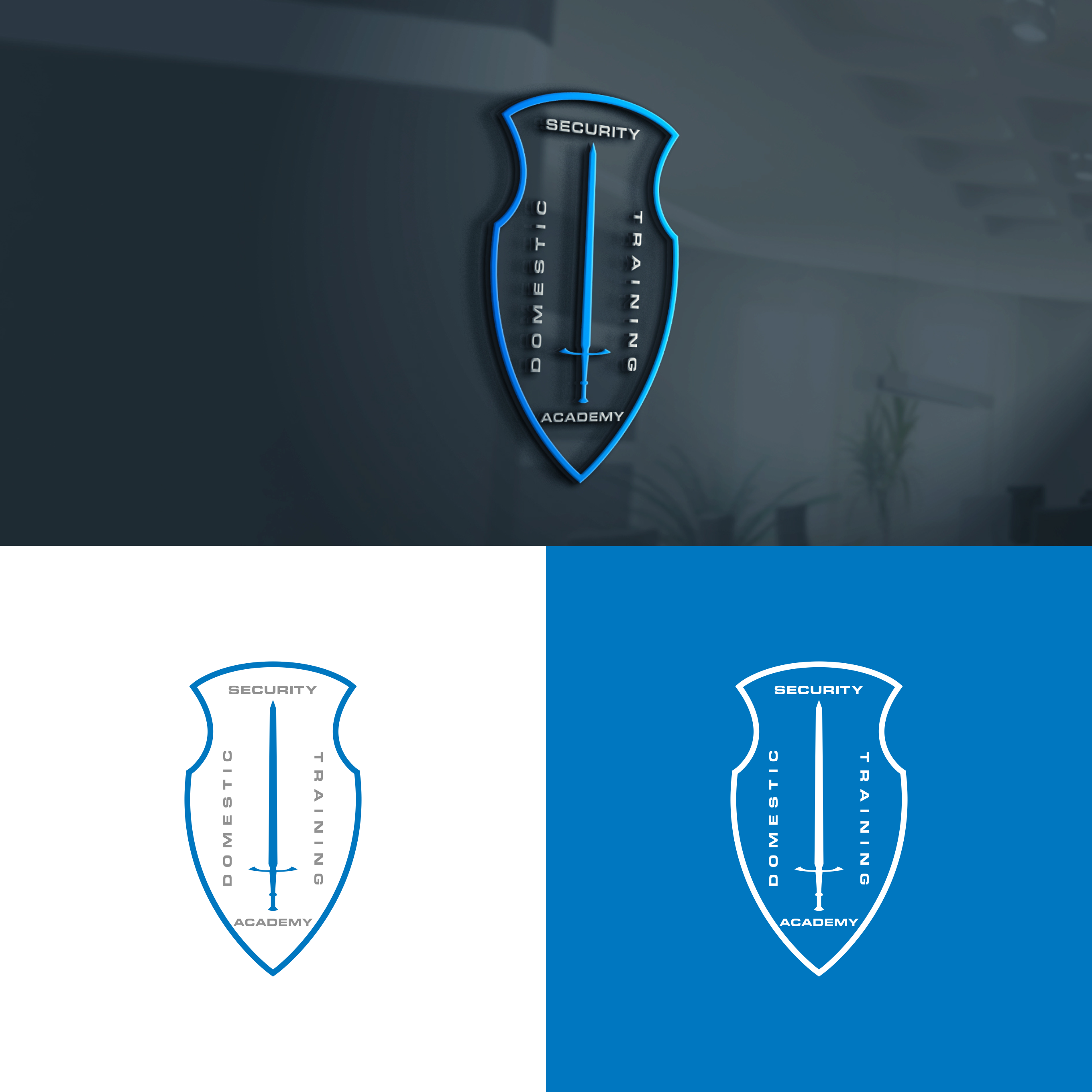 Logo Design by tejo for DOMESTIC SECURITY TRAINING ACADEMY | Design #22119051