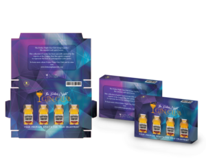 Design for a box containing four miniature spirits | Packaging Design by connexis