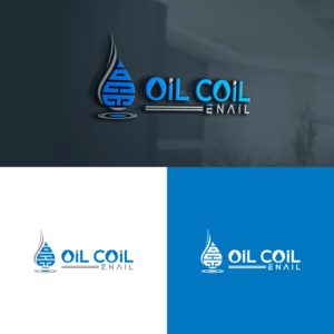 logo (Oil Coil Enail) possible just (Oil Coil) Business name with Oil Coil Enail | Logo Design by tejo