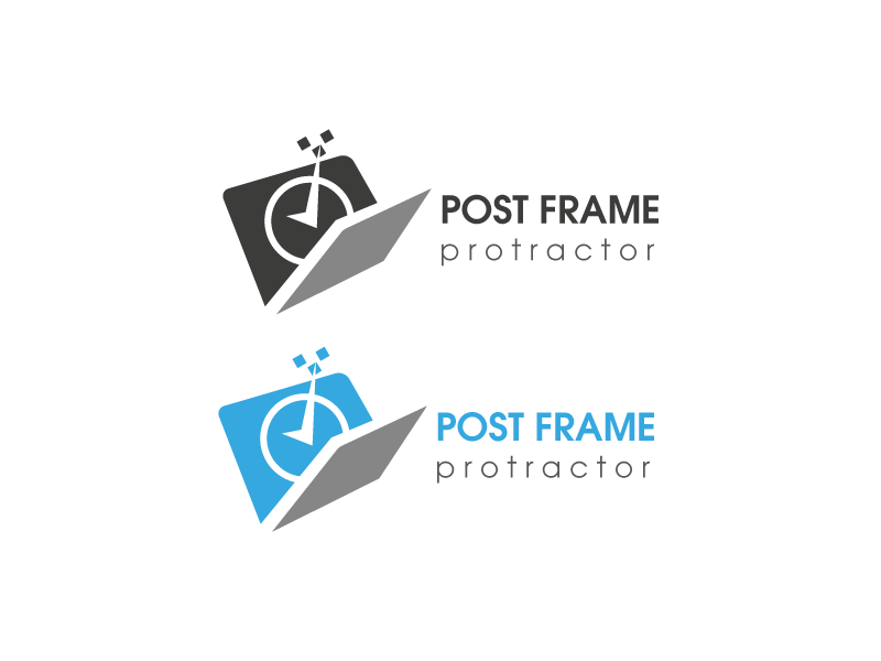 Logo Design by KAV GOOD for Post Frame Protractor | Design #22167314