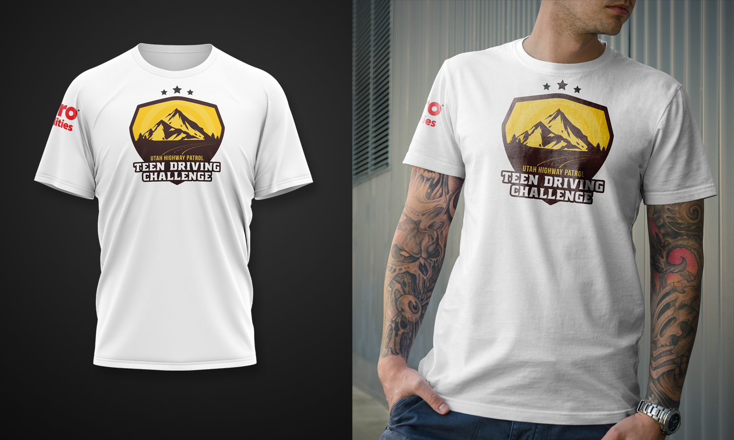 T-shirt Design by genchan for Utah Highway Safety Office - DPS | Design #22130050