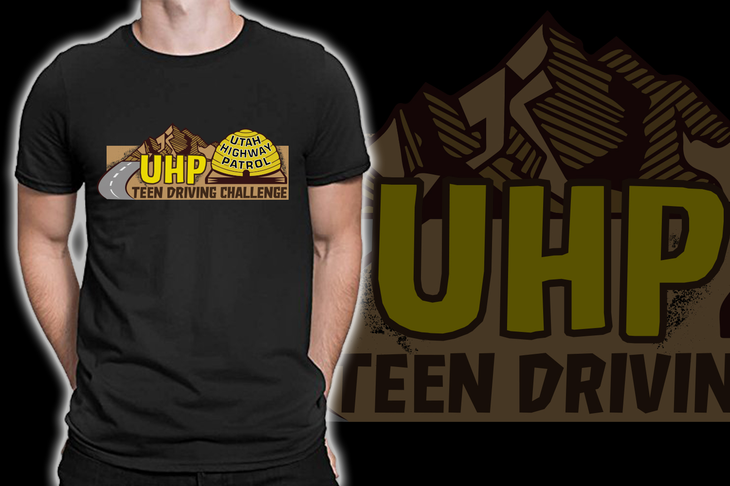 Diseño de Camiseta por unadversaIstudio para Utah Highway Safety Office - DPS | Diseño #22124505