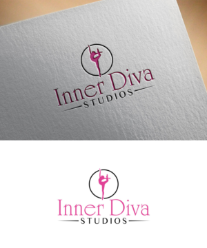 Inner Diva or Inner Diva Studios | Logo Design by Aliqa Design