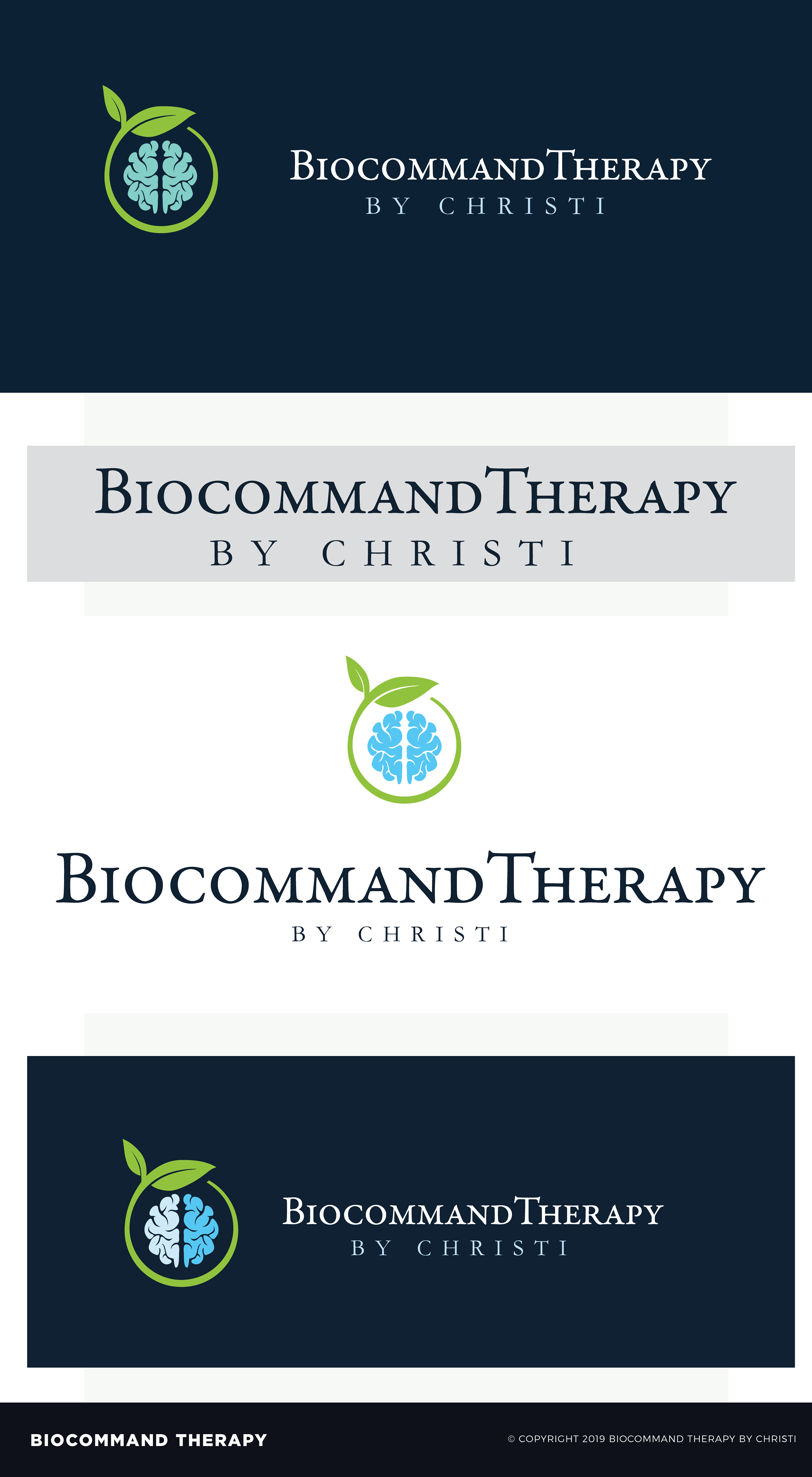 Logo Design by The Seventh Key Magic for Biocommand Therapy by Christi | Design #22141427