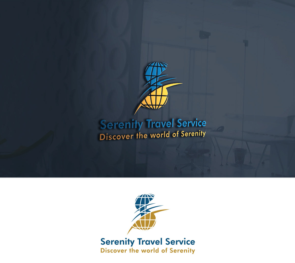 Logo-Design von CreativeBaba für Serenity Travel Service | Design #22118495