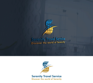 Logo-Design von CreativeBaba für Serenity Travel Service | Design: #22118495