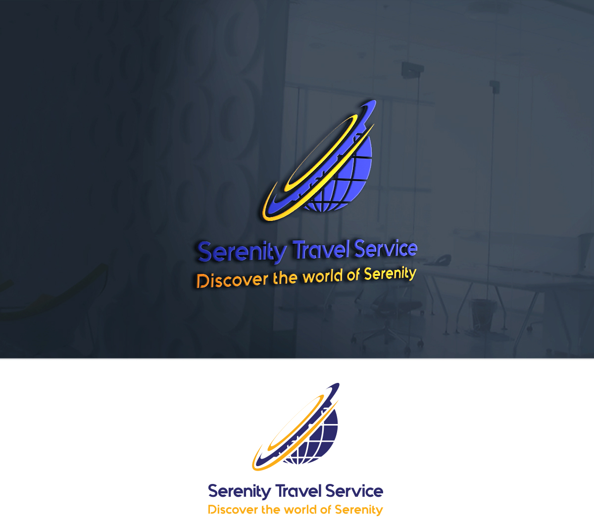 Logo-Design von CreativeBaba für Serenity Travel Service | Design #22118496