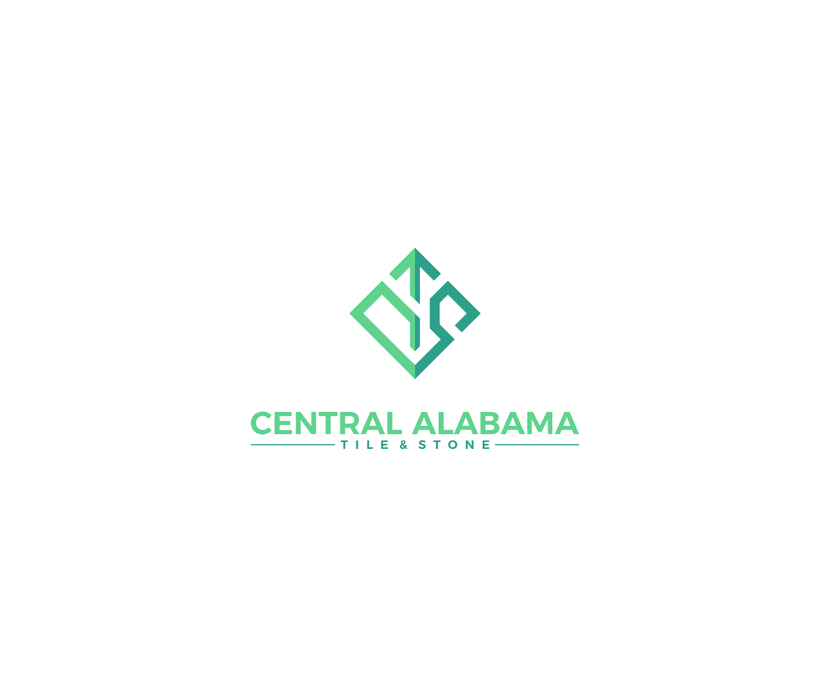 Logo Design by Riaper for Central Alabama Tile & Stone | Design #22135835
