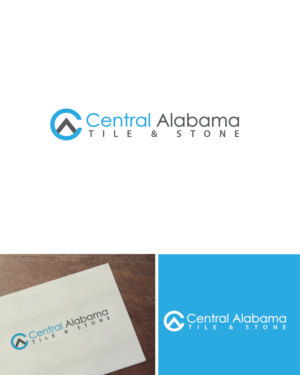 Logo Design by k.l.s.chatterjee 2 for Central Alabama Tile & Stone | Design #22116090