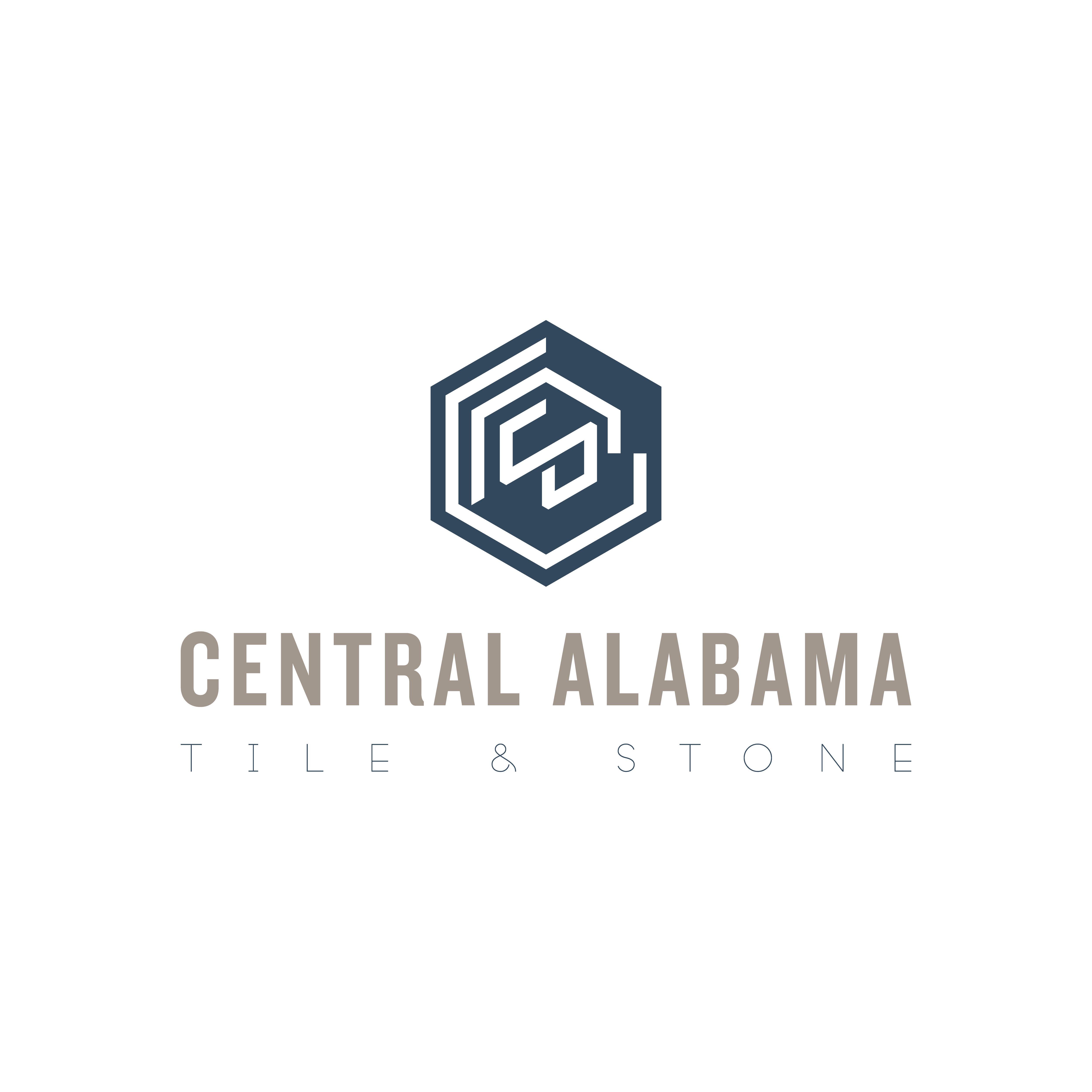 Logo Design by TDesign. for Central Alabama Tile & Stone | Design #22163915