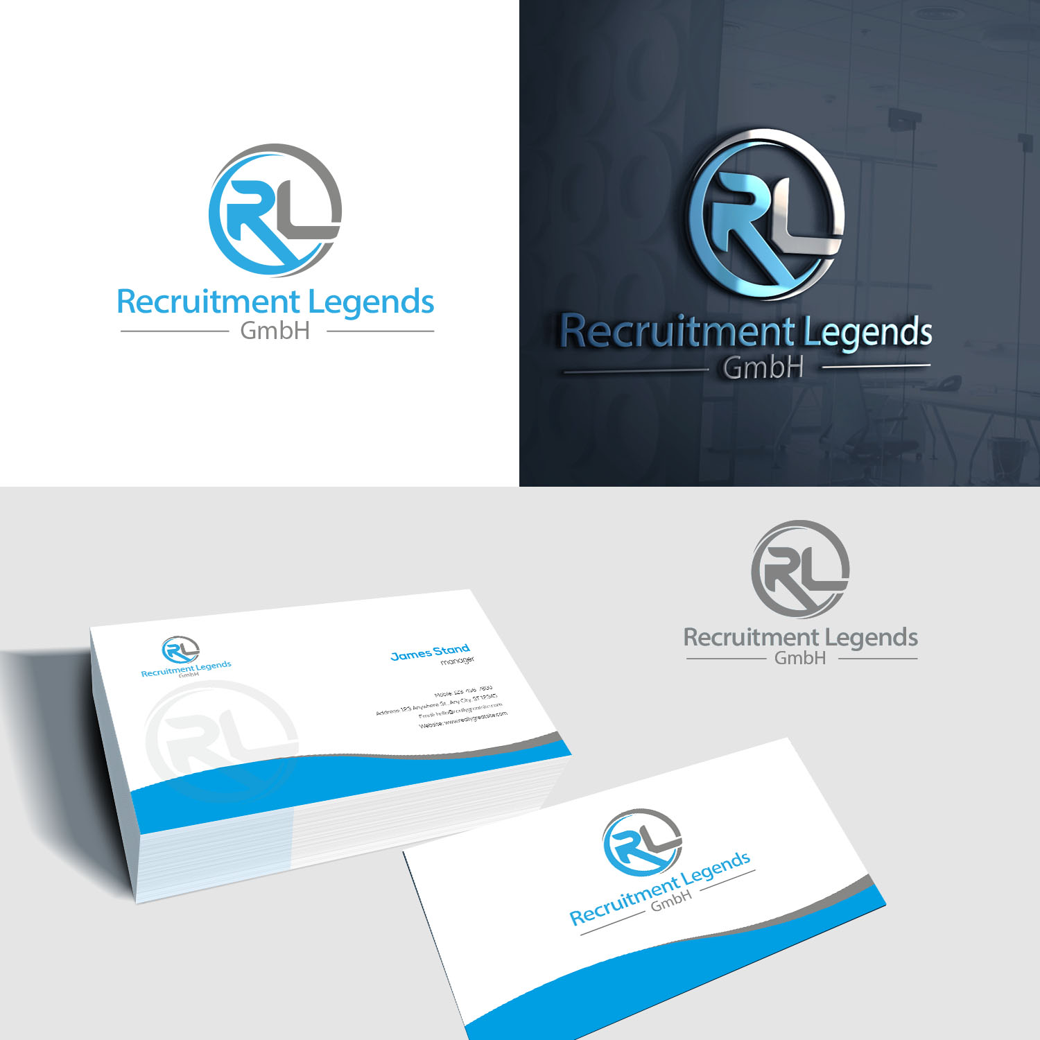 Logo Design by Finley Johnson for Darkside GmbH | Design #22168559