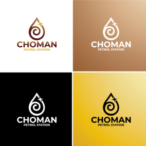 choman petrol station | Logo-Design von Graphic Bricks