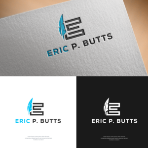 Eric P. Butts or ericpbutts.com | Diseño de Logo por mintcreative