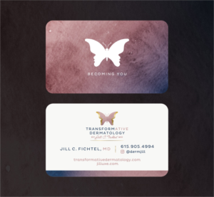 Visitenkarten-Design von INDIAN_Ashok für Bexley Dermatology | Design: #22123576