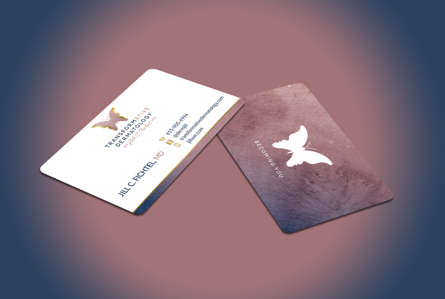 Business Card Design by nuhanenterpriseIT for Bexley Dermatology | Design #22136310