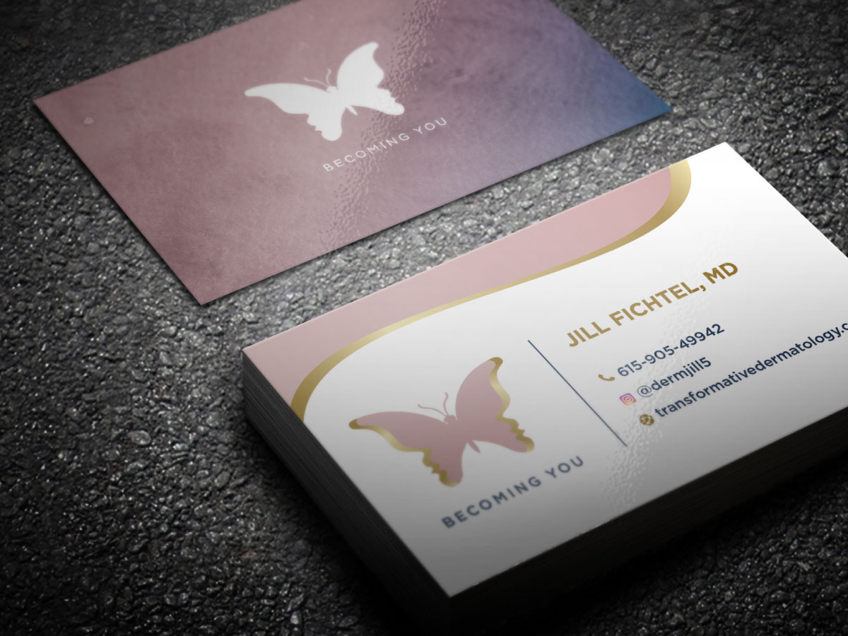 Visitenkarten-Design von LAXMI DESIGNHUB für Bexley Dermatology | Design #22123638