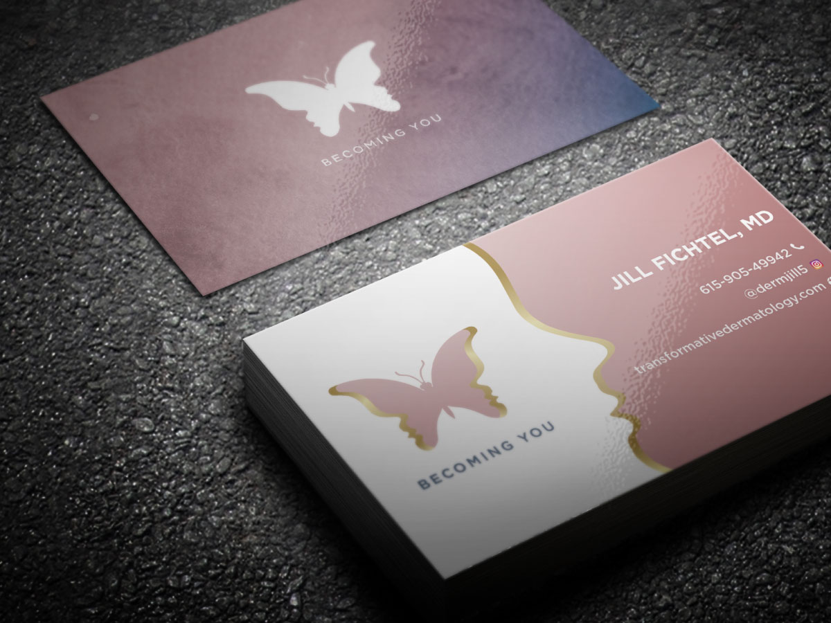 Visitenkarten-Design von LAXMI DESIGNHUB für Bexley Dermatology | Design #22123641