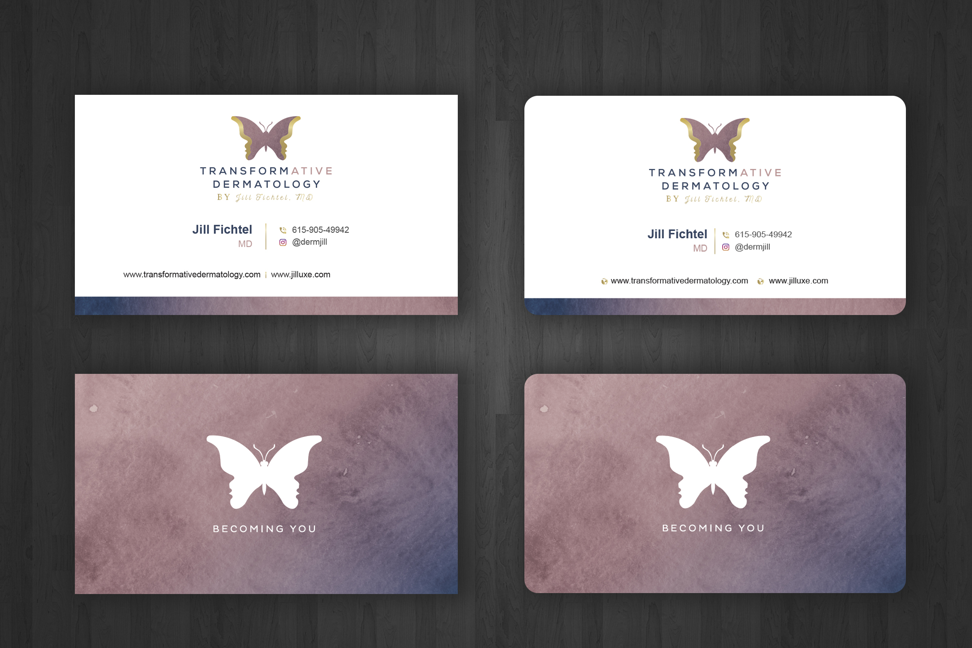 Business Card Design by Uttom 2 for Bexley Dermatology | Design #22123298