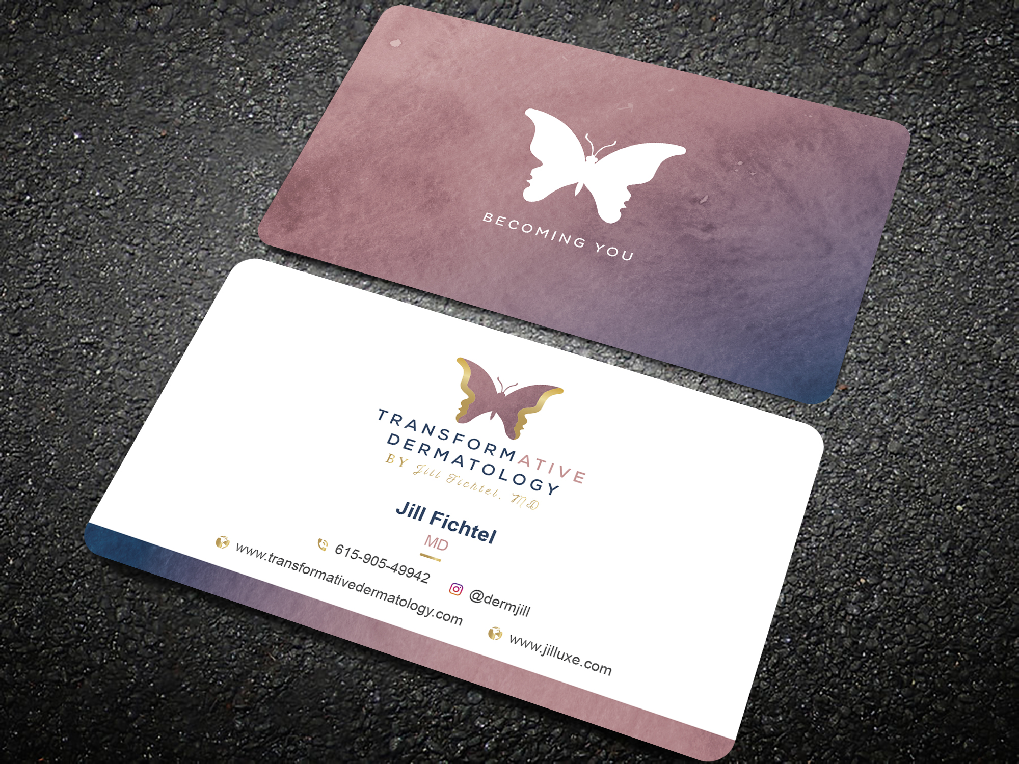 Visitenkarten-Design von Uttom 2 für Bexley Dermatology | Design #22123416