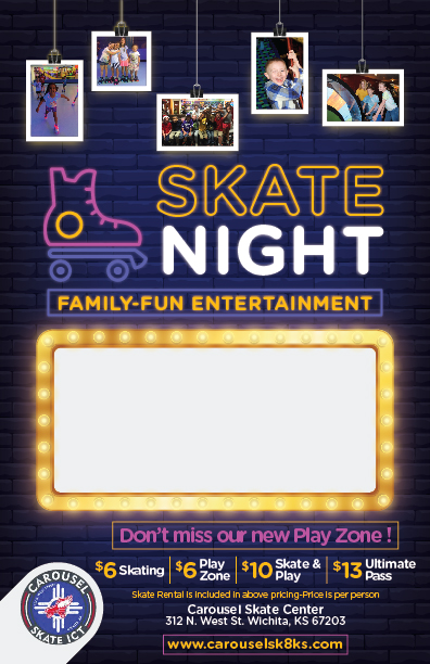 Graphic Design by desainerd for Carousel Skate Center | Design: #22219740