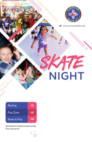 Graphic Design by Miketerashi for Carousel Skate Center | Design: #22162131