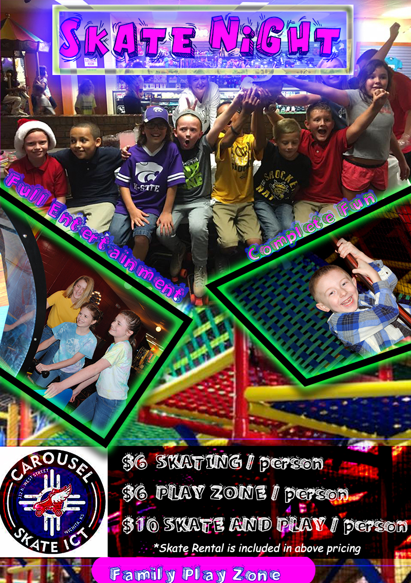 Design Graphique par mistre tempo pour Carousel Skate Center | Design #22170728