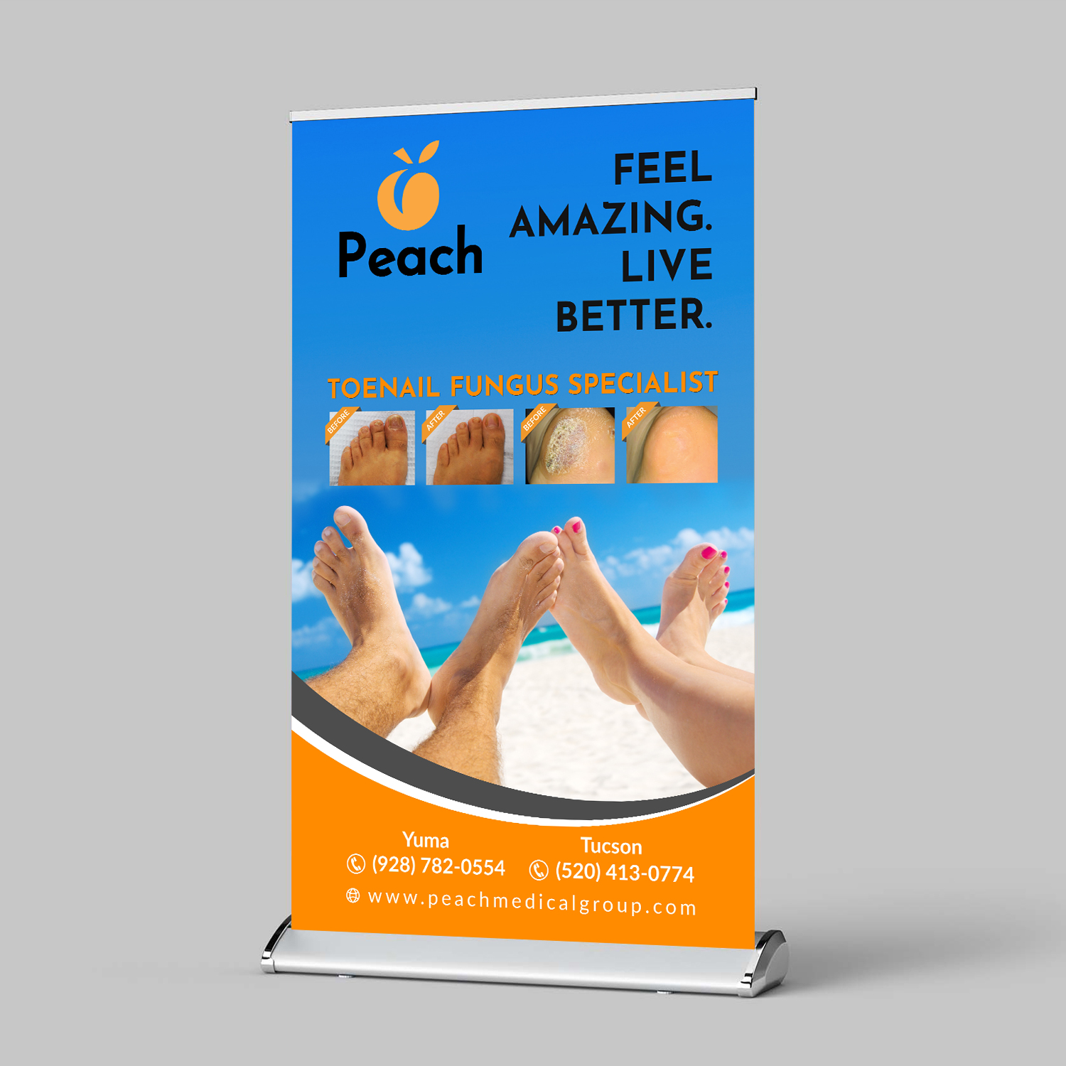 Signage Design by OwnDesign for Peach Skin & Laser | Design #22126313