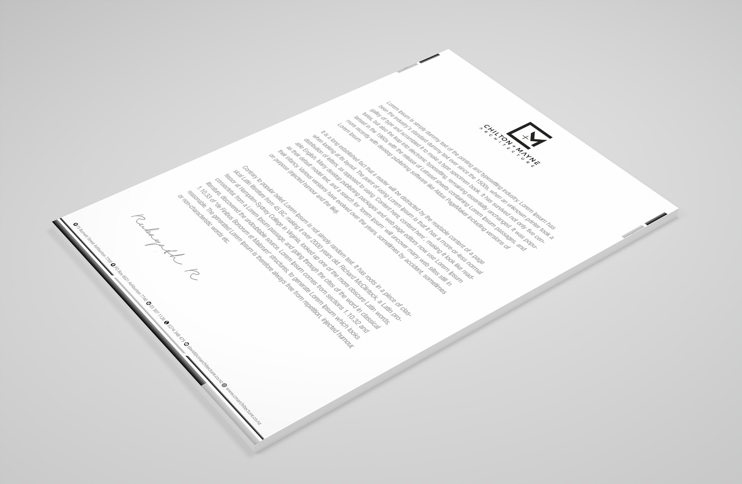 Stationery Design by Petter Goms for this project | Design #22125861