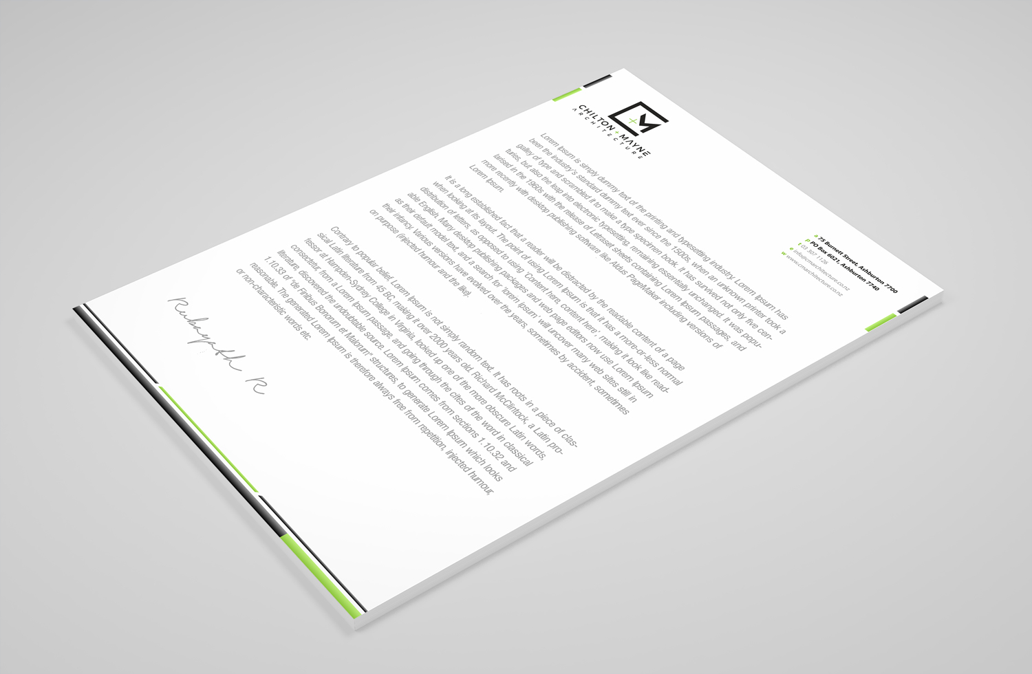 Stationery Design by Petter Goms for this project | Design #22129448