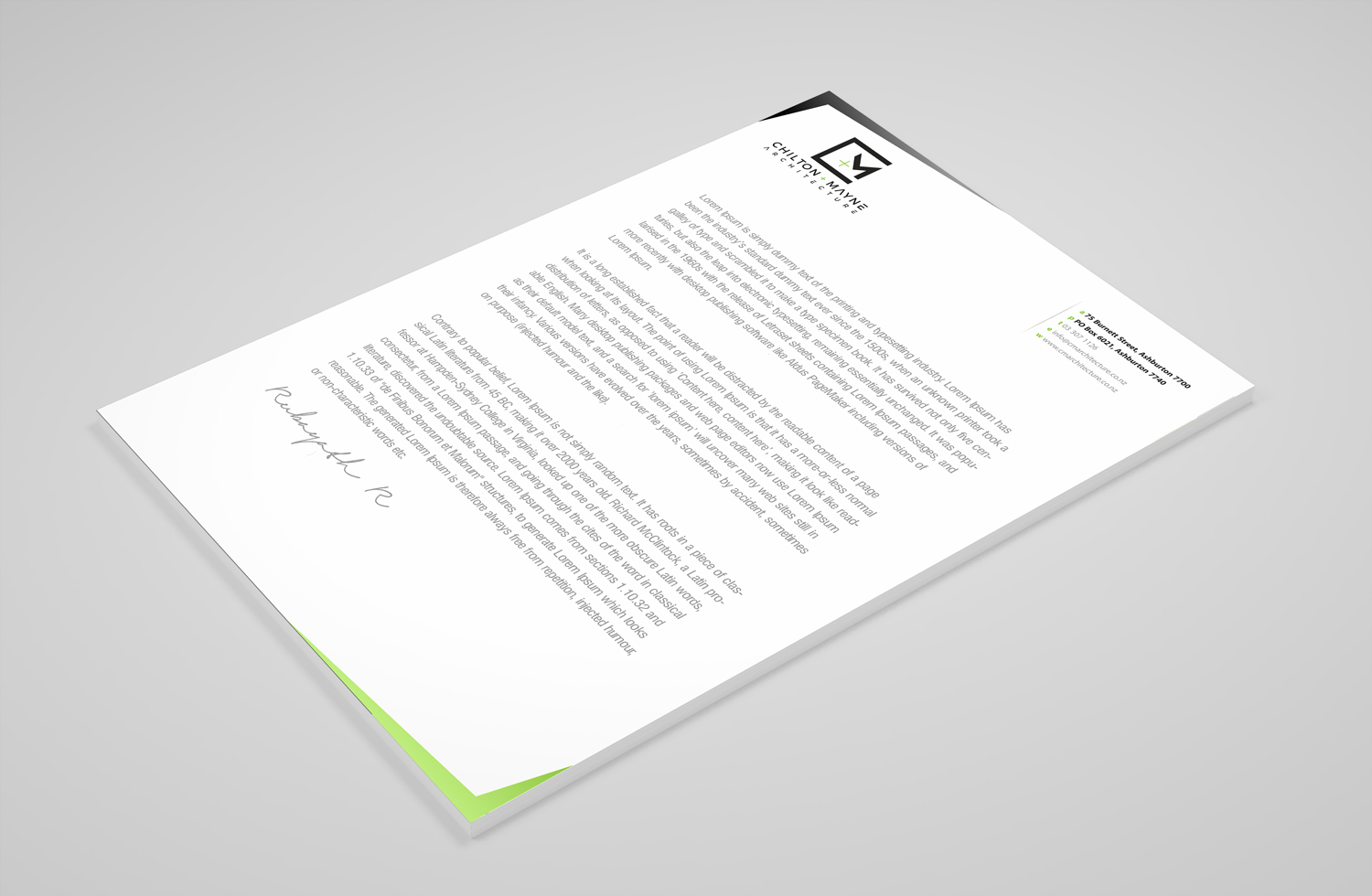 Stationery Design by Petter Goms for this project | Design #22129454