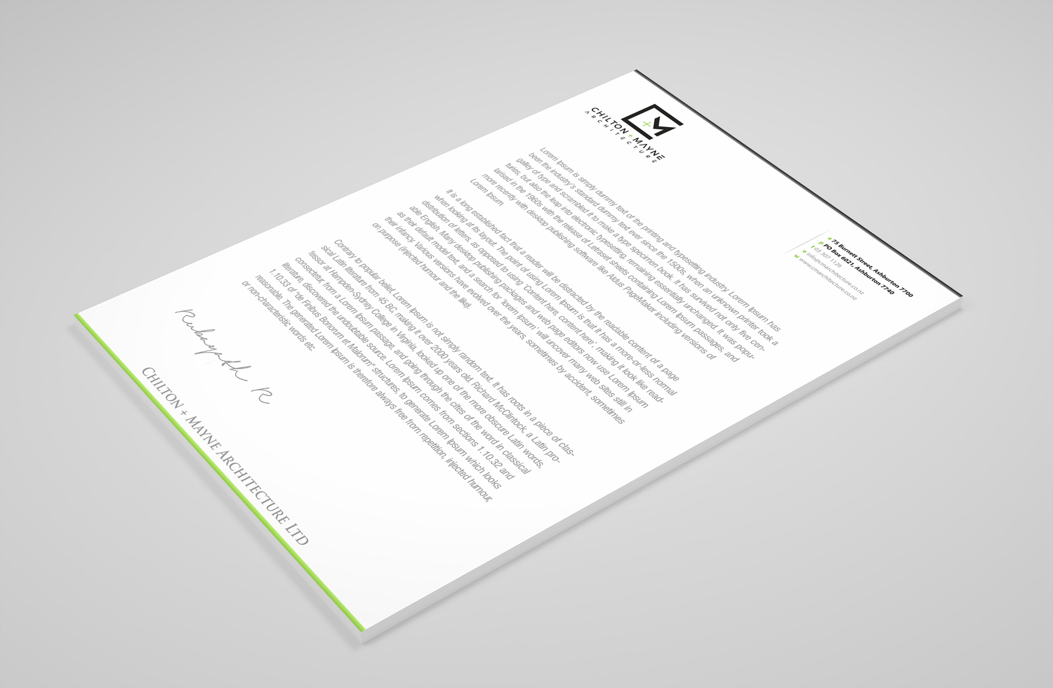 Stationery Design by Petter Goms for this project | Design #22129507