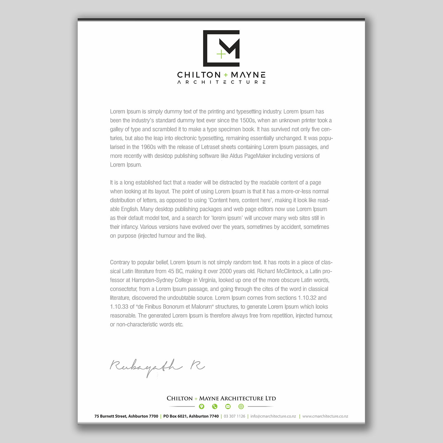 Stationery Design by Petter Goms for this project | Design #22129529