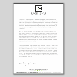 Stationery Design by Petter Goms for this project | Design: #22129529