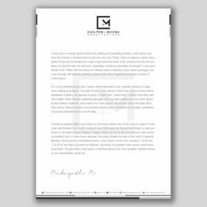 Stationery Design by Petter Goms for this project | Design: #22129530