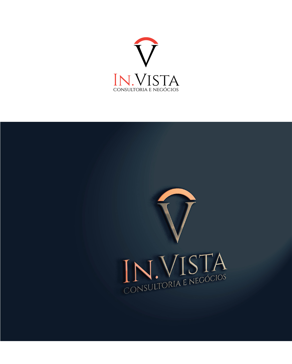 Logo Design by Maxo-Biz for In.Vista Consultoria e Negócios | Design #22133176