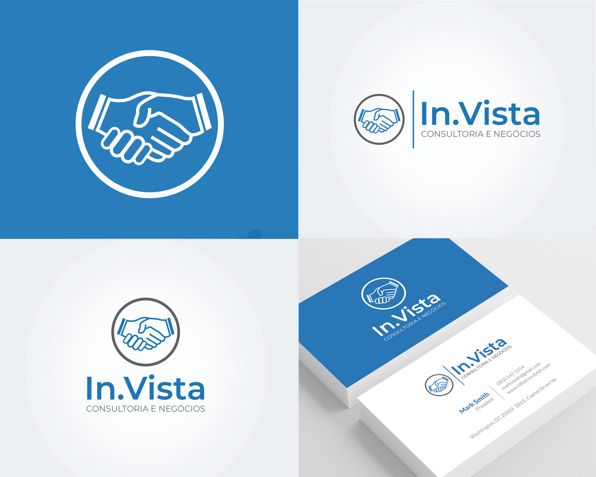 Logo Design by Srabon55014 for In.Vista Consultoria e Negócios | Design #22126251