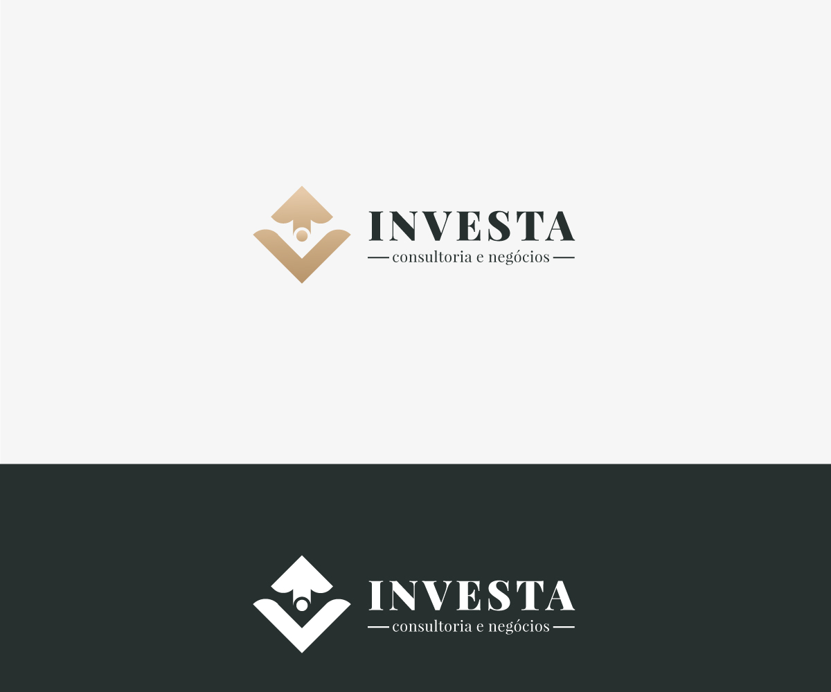 Logo Design by Anggerism for In.Vista Consultoria e Negócios | Design #22131228