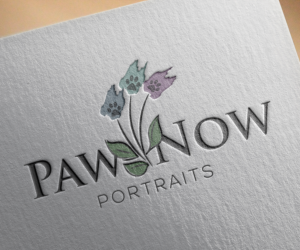 Paw Now Portraits | Logo Design by Grapi