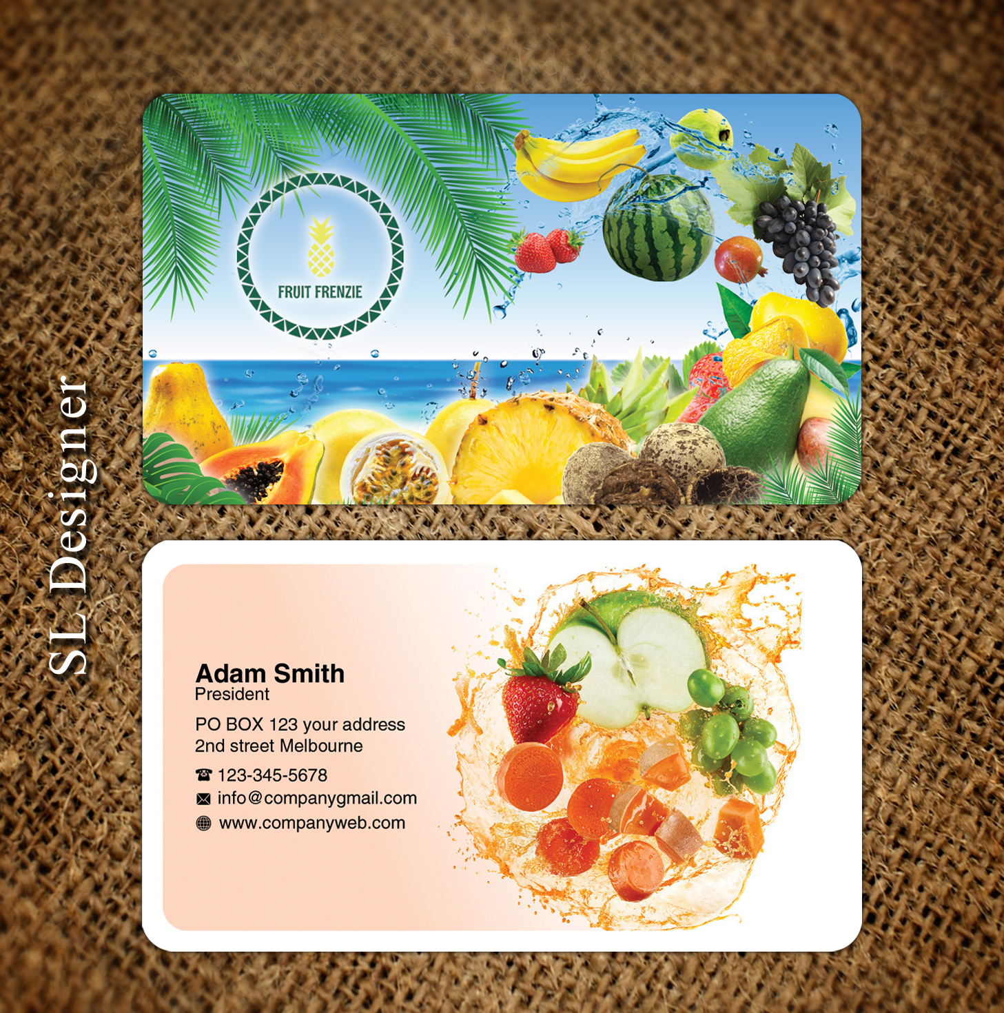 Business Card Design by SL Designer for this project | Design #22151256