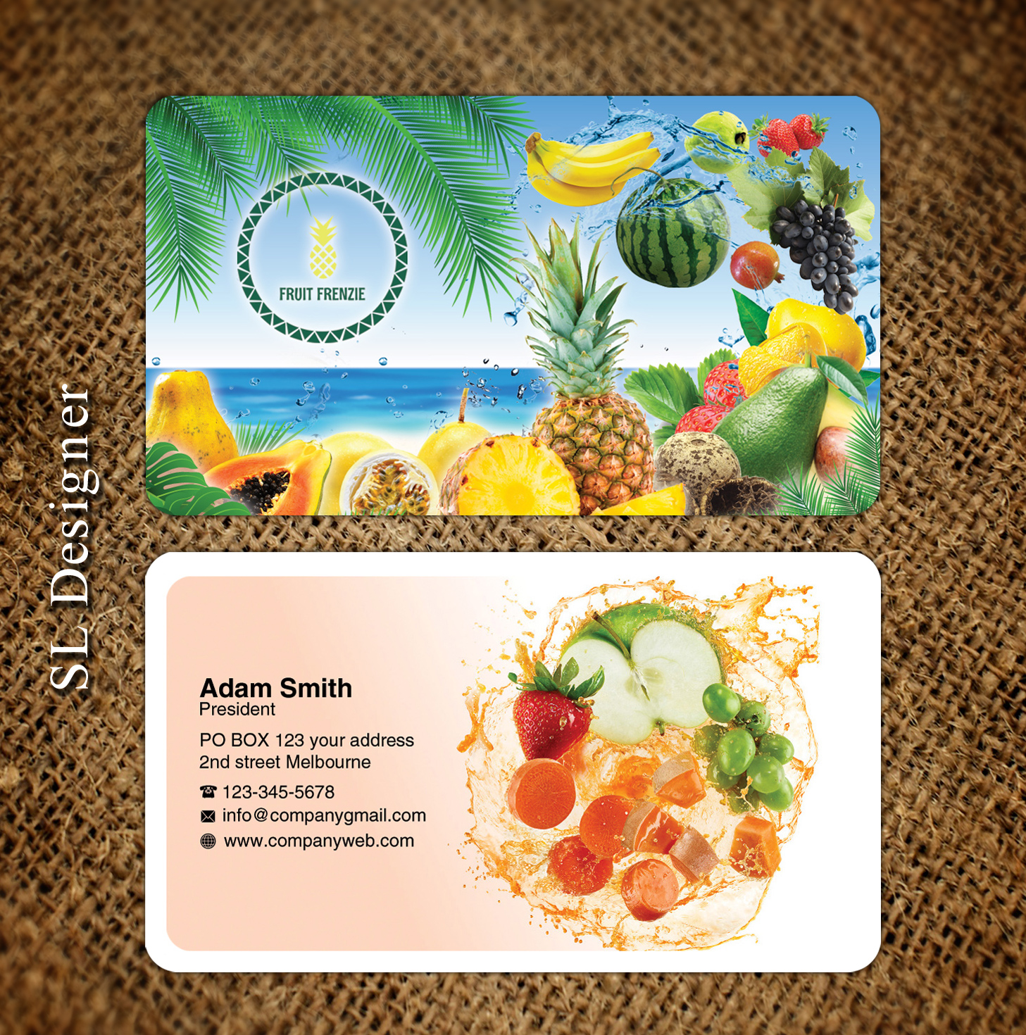 Business Card Design by SL Designer for this project | Design #22156077
