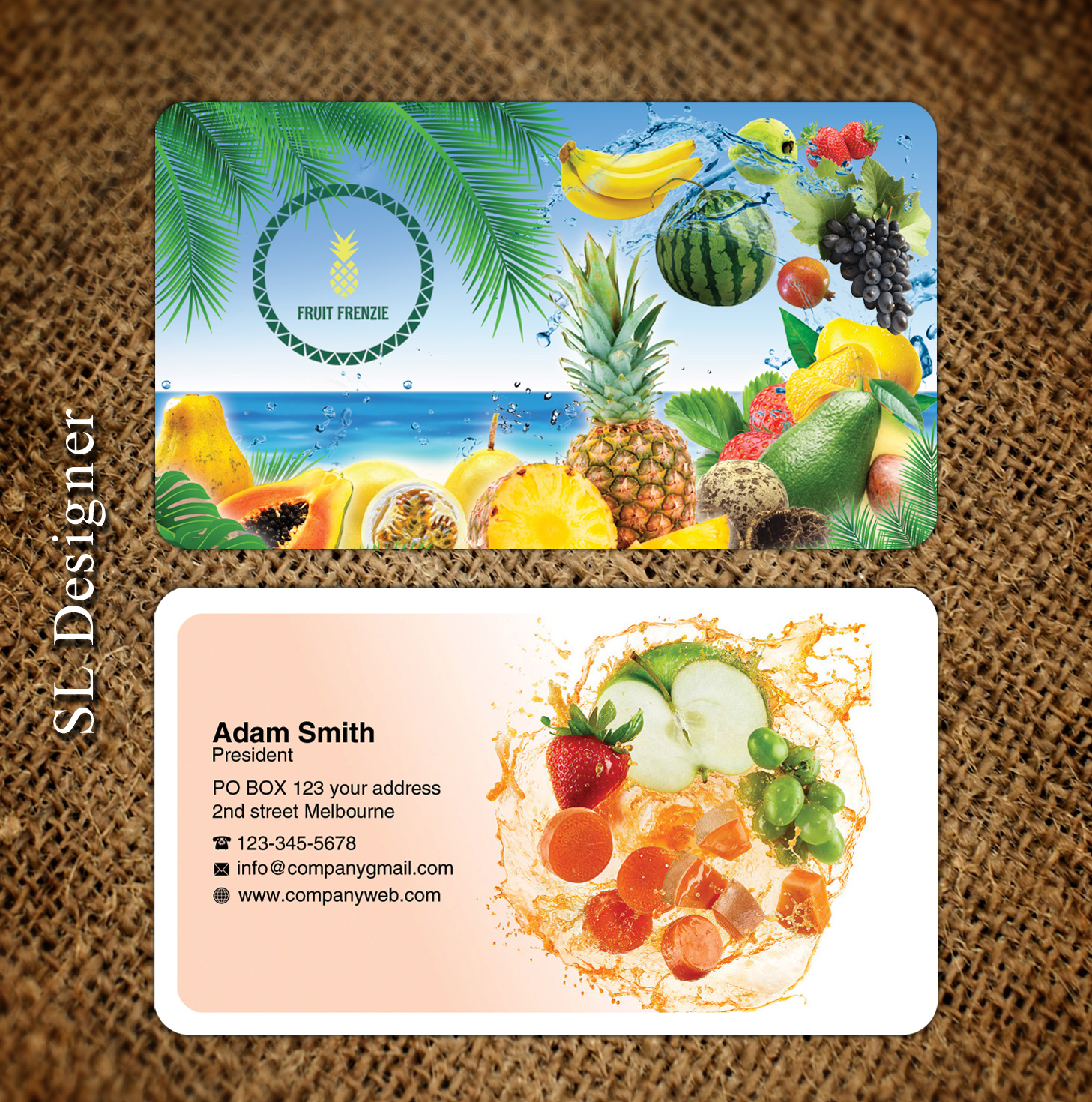 Business Card Design by SL Designer for this project | Design #22156078
