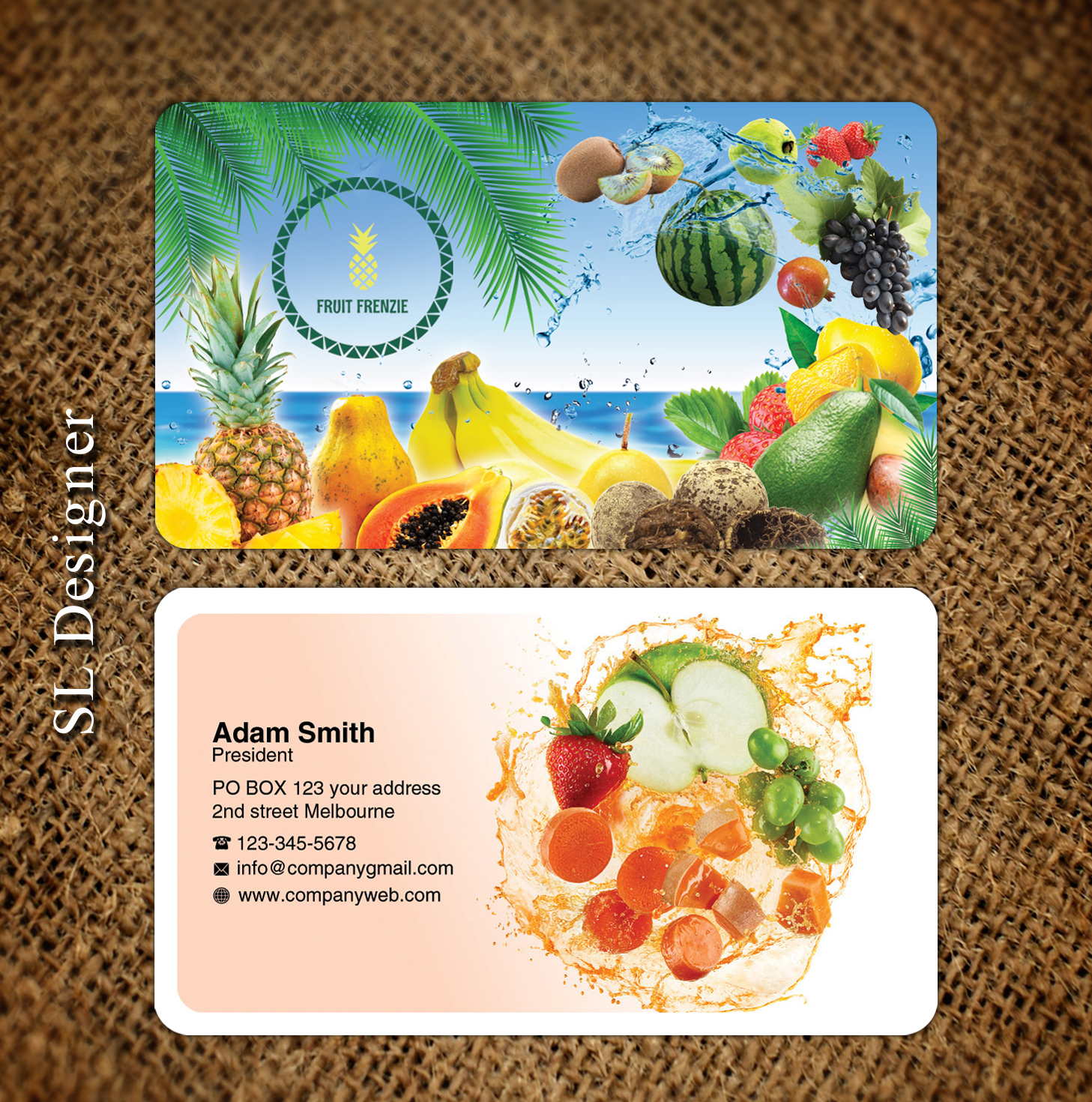 Business Card Design by SL Designer for this project | Design #22156531