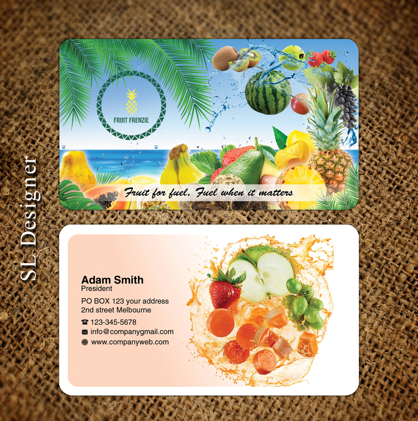 Business Card Design by SL Designer for this project | Design #22157062