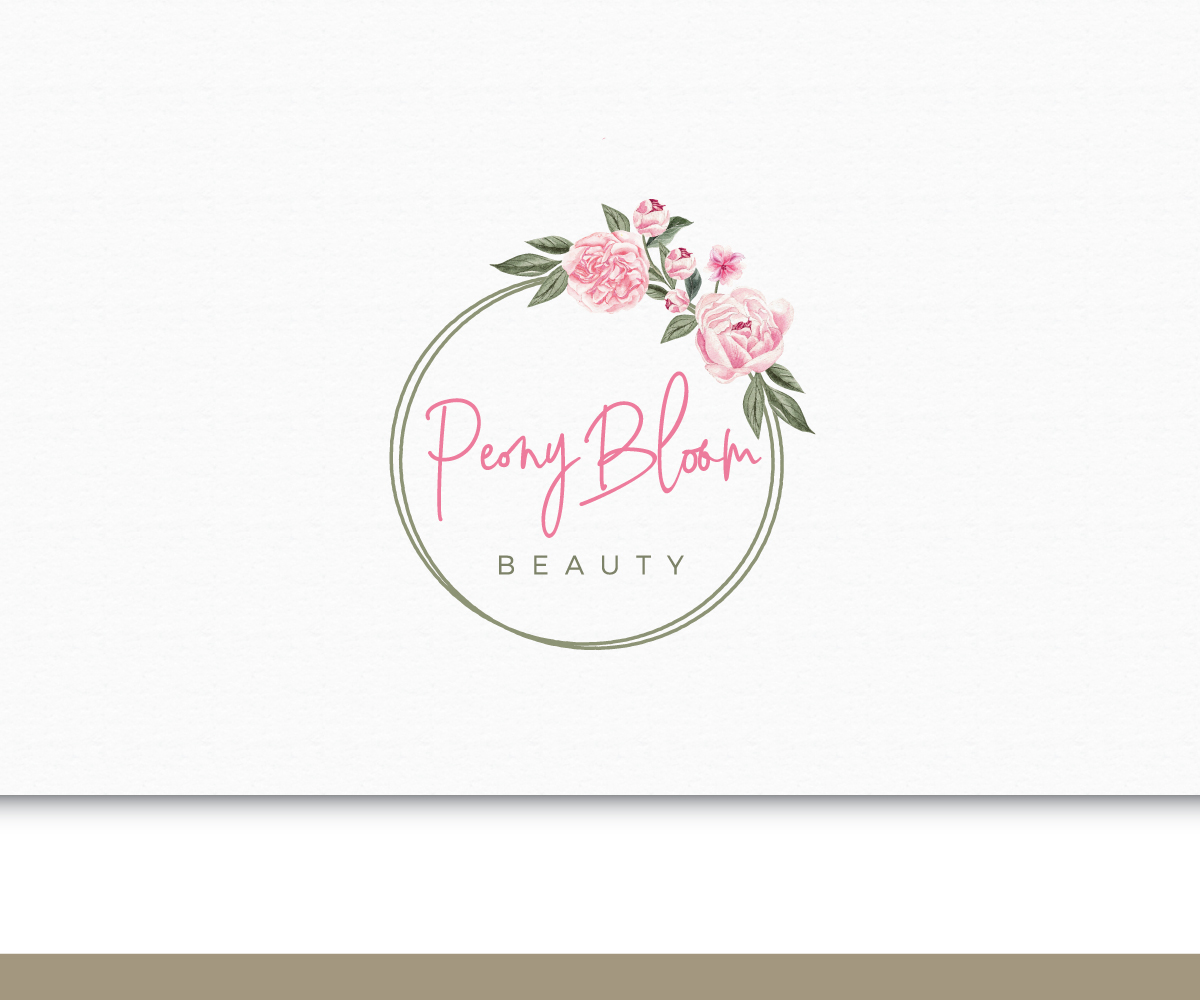 Logo Design by AD-X for Peony Bloom Beauty  | Design #22129099