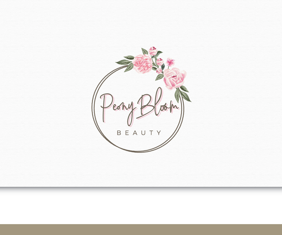 Logo Design by AD-X for Peony Bloom Beauty  | Design #22129488